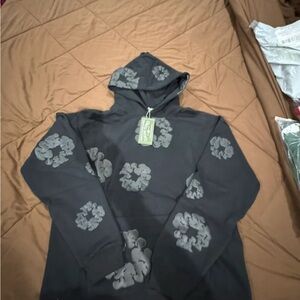 Men's Black Graphic Hoodie